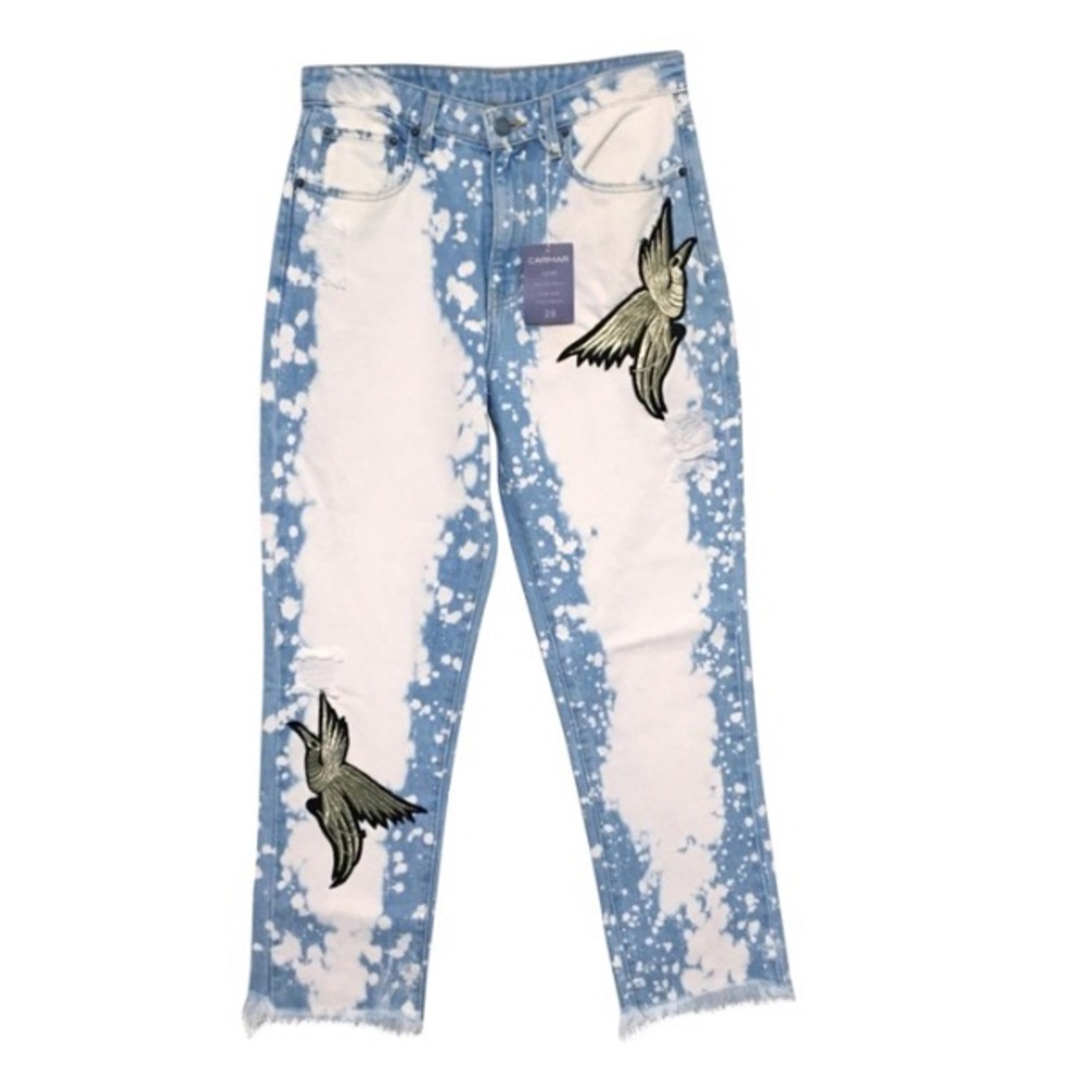 LF Carmar Acid Wash Juliet Adour Relaxed Fit Jeans